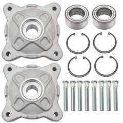 JAVIK front hubs front view showing direct-fit OEM replacement benefit