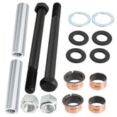 JAVIK front view of packaged kingpin tube bushing kit showing complete hardware for easy replacement