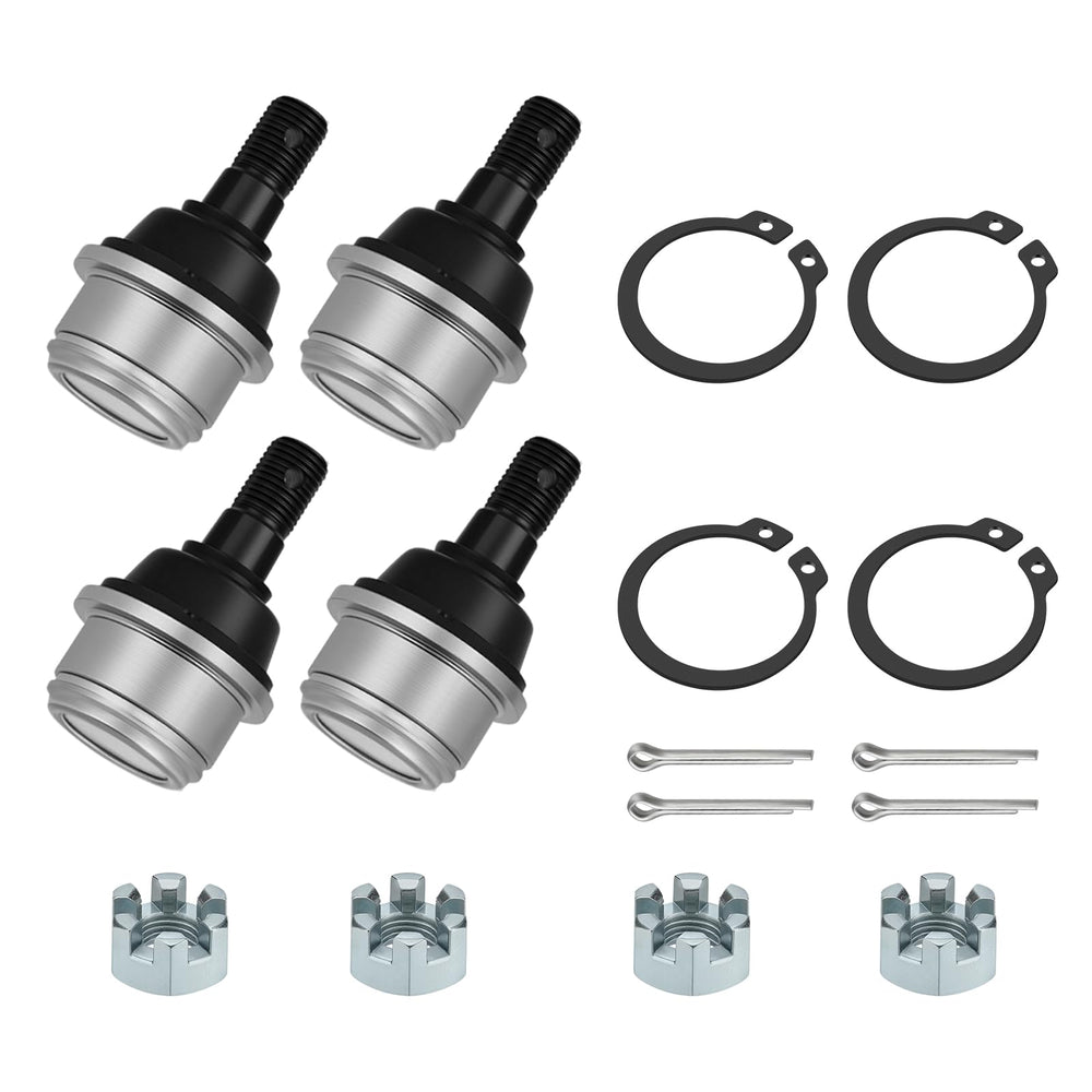 JAVIK front view of complete ball joint kit showing ready-to-install components and fit