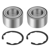 JAVIK front wheel bearing kit packaging showing included parts and OEM numbers