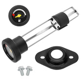 JAVIK fuel gauge cap front assembly showing fit and finish benefit