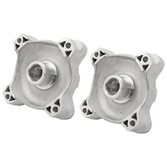 JAVIK hub side profile illustrating mounting holes for accurate alignment