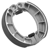 JAVIK front view of rear brake shoes showing fit and finish for easy replacement
