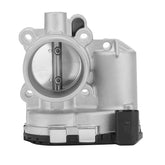 JAVIK throttle body front assembly showing bolt locations and fitment benefit