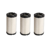 JAVOUKA front view of three-pack air filters showing fitment benefits