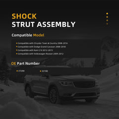 JAVOUKA rear shock struts side profile illustrating durable construction