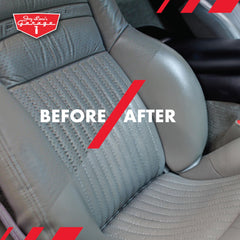 Jay Leno's Garage applied to steering wheel demonstrating improved grip and feel