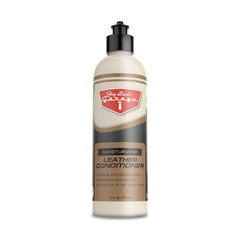 Jay Leno's Garage front label showing product and clear benefits