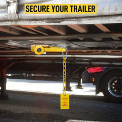 Jayour yellow caution tag detail increasing visual theft deterrence