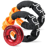JCHL soft shackle front view showing compact lightweight strength