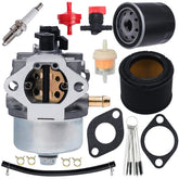 JDLLONG carburetor front view showing mounting ports and improved fit