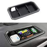 JDMCAR front view of dashboard tray showing clean fit and storage