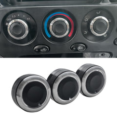 JDMCAR front view of knob set showing metal finish and clean styling benefit