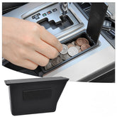 JDMCAR front view of coin box showing clean console integration and organized storage