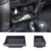 JDMCAR front view installed in 4Runner dashboard, adds tidy storage
