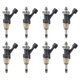 JDMON front view pack of eight injectors showing complete set and fitment benefit