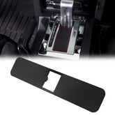 JDMON front view of shifter trim cover showing precise fit and improved console look