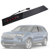 JDMSPEED front view of left B-pillar molding showing precise OEM fit benefit