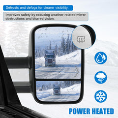 JDMSPEED rear of mirror showing backup lamp for safer reversing