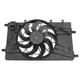 JDMSPEED front view of full fan assembly showing fitment and restored airflow benefit