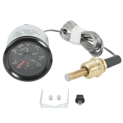 JDMSPEED front gauge face showing clear temperature markings and vintage look benefit