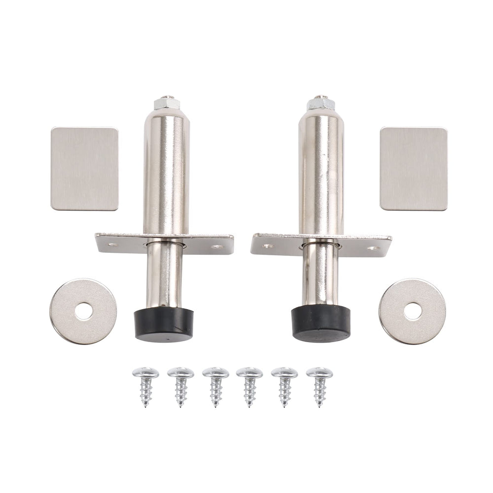 JDMSPEED front view of chrome door poppers showing clean finish and reliable action