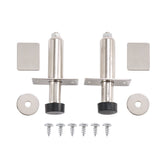 JDMSPEED front view of chrome door poppers showing clean finish and reliable action