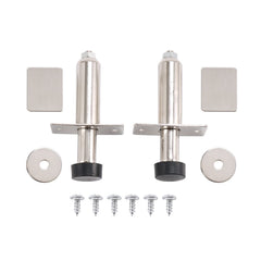 JDMSPEED front view of chrome door poppers showing clean finish and reliable action