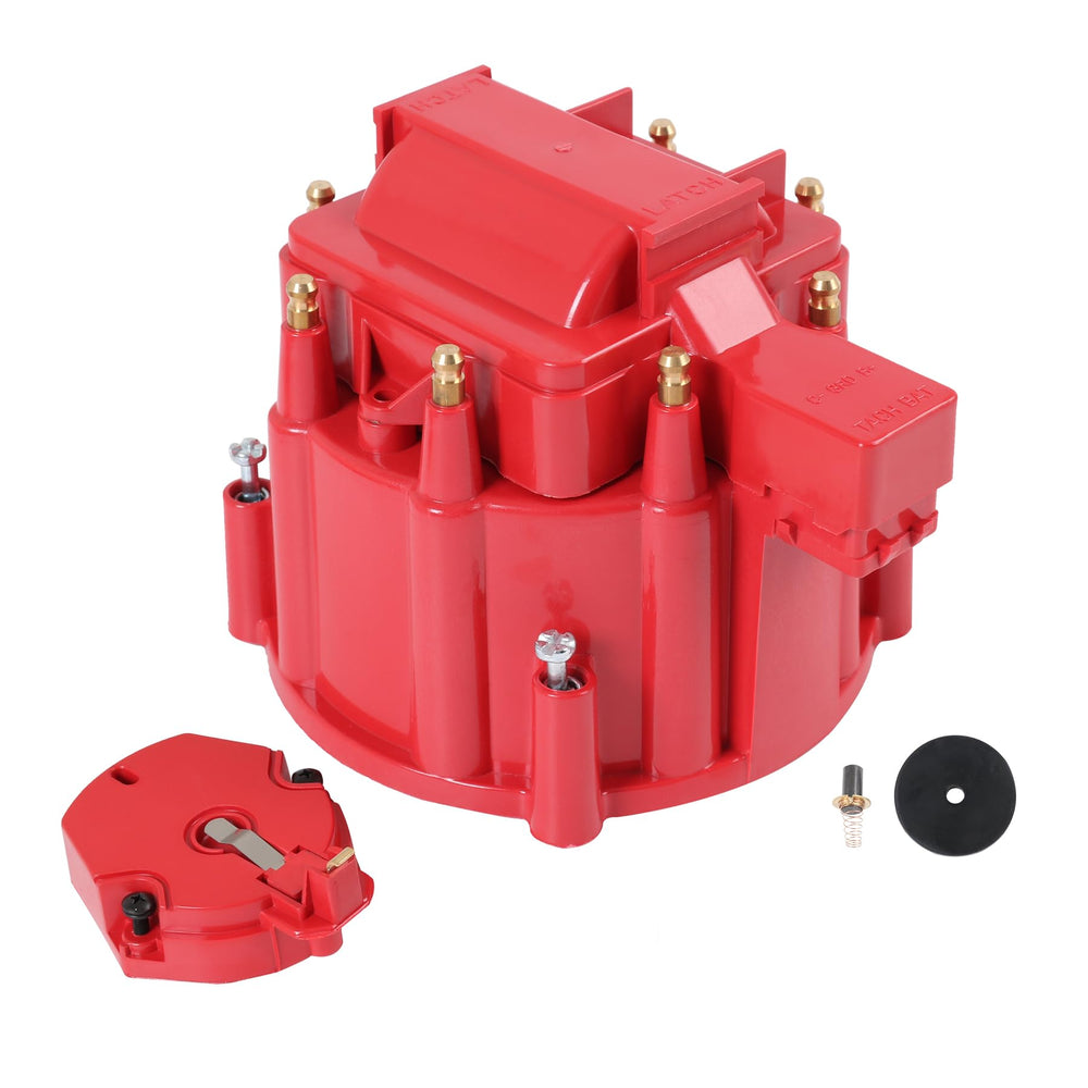 JDMSPEED front view of distributor cap and rotor showing fit and finish benefit