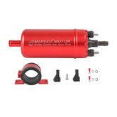 JDMSPEED front view red housing shows durable construction and visual identification