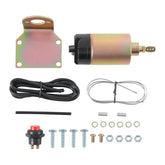 JDMSPEED front view of kit showing solenoid and switch for reliable popping