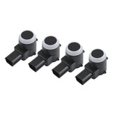 JDMSPEED front view of rear parking sensor showing compact design and easy replacement
