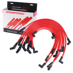 JDMSPEED red wire set front packaging shows full kit and fitment