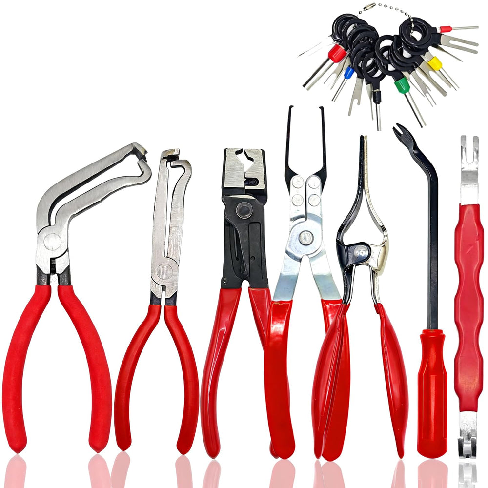 JDUanL front view of full 7-piece set showing organized tools and portability benefit