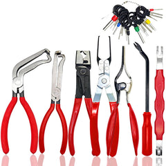 JDUanL front view of full 7-piece set showing organized tools and portability benefit