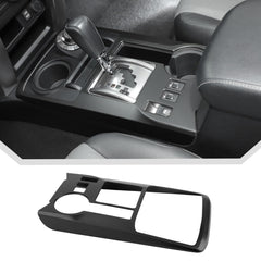 JeCar center console front view showing clean matte finish and refined look