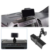 JeCar front dashboard mount installed on Ford F150 showing secure placement and visibility
