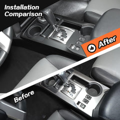 JeCar installed in Toyota 4Runner console demonstrating cohesive OEM look