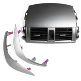 Jecoupoon center dash front view showing clean replacement and restored airflow
