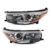 Jecoupoon front assembly for Highlander 2014–2016 showing full housing and lens, improves visibility