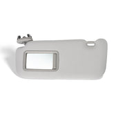 Jecoupoon left driver sun visor front view showing fit and finish benefit
