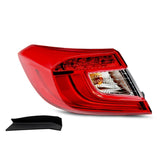 Jecoupoon left outer tail light front view showing exact fit and restored appearance