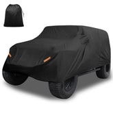 X AUTOHAUX front view cover on Jeep Wrangler protecting paint