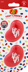 Jelly Belly front packaging showing duo pack and cherry color benefit