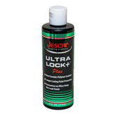 Jescar bottle front view showing label and size for clear identification and storage benefit
