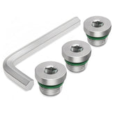 Jetuplusllc front view of ATF drain plug showing fit and finish for reliability