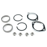 Jetuplusllc front view of complete flange kit showing parts and clean polish benefit