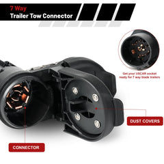 Jetuplusllc universal bumper bracket installed for secure connector placement