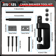 JEUCLEL close-up of threaded handle showing ergonomic grip for higher torque
