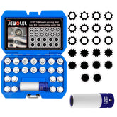 JEUCLEL kit front view showing all pieces and easy identification benefit